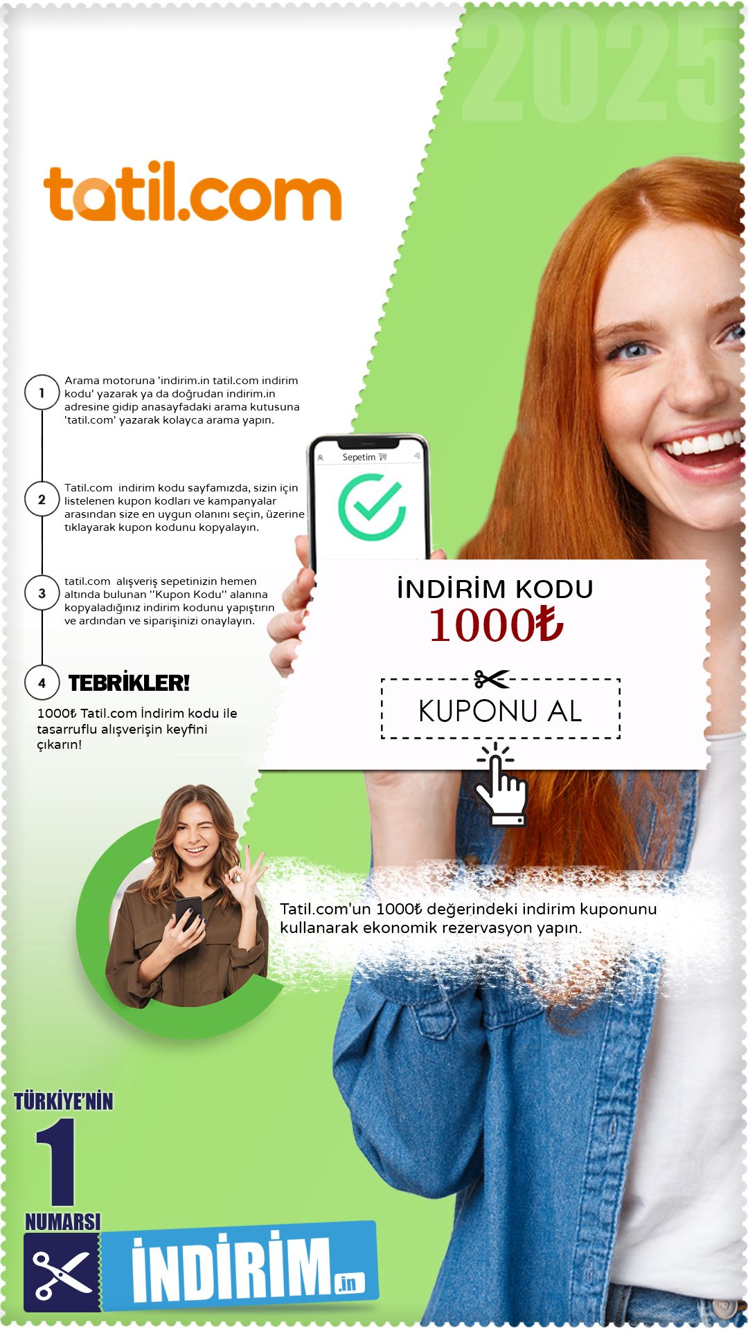 Tatil.Com 1000₺ İndirim Kodu