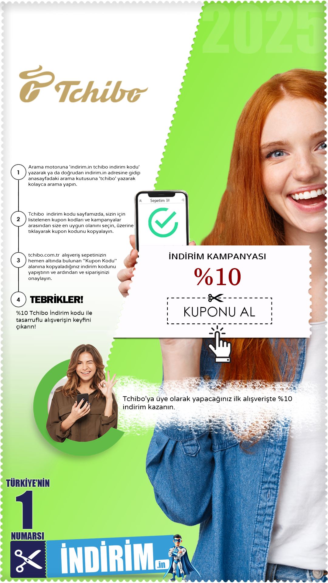 Tchibo %10 Yeni Üye İndirim Avantajı