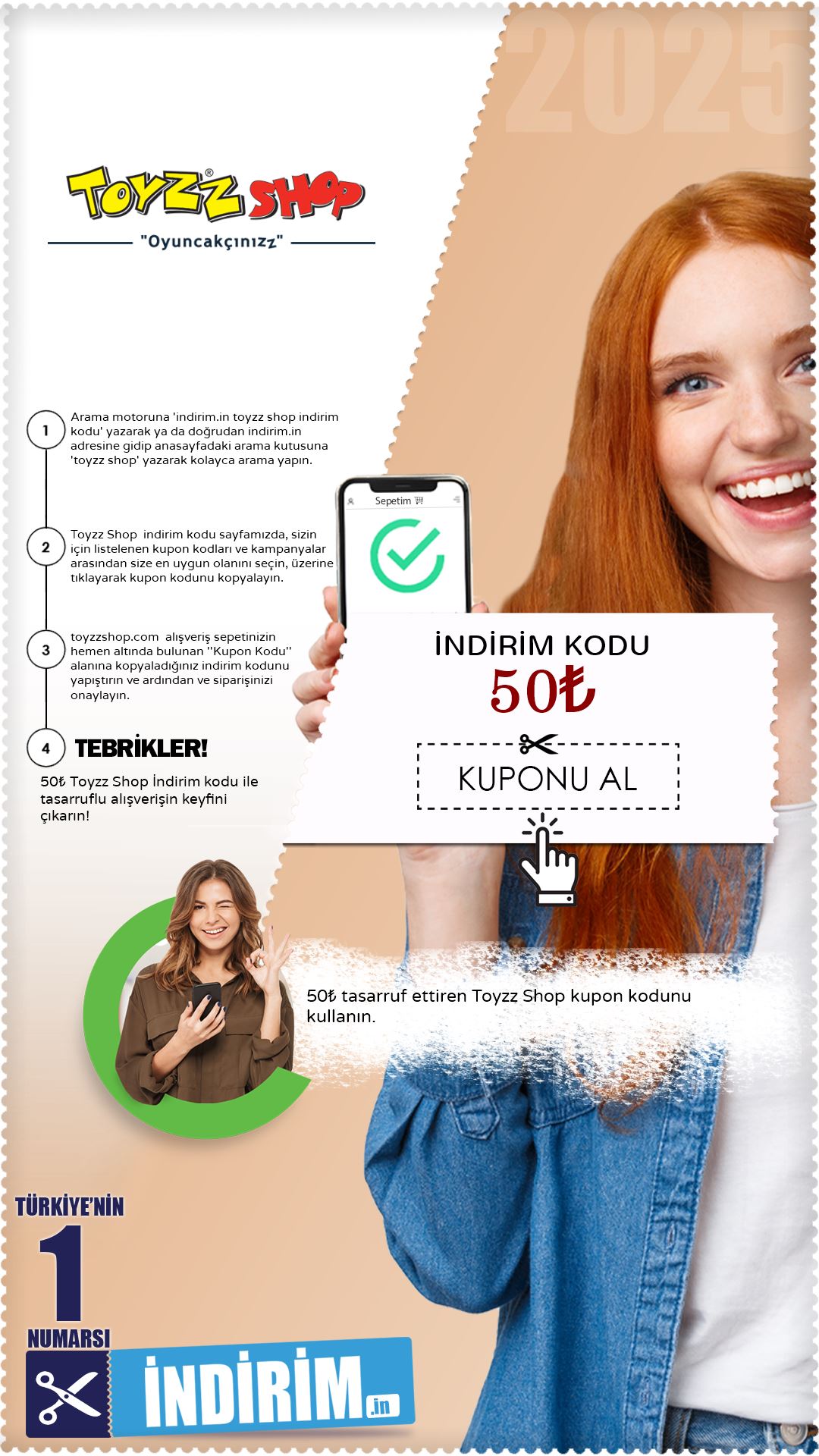 Toyzz Shop 50₺ İndirim Kodu