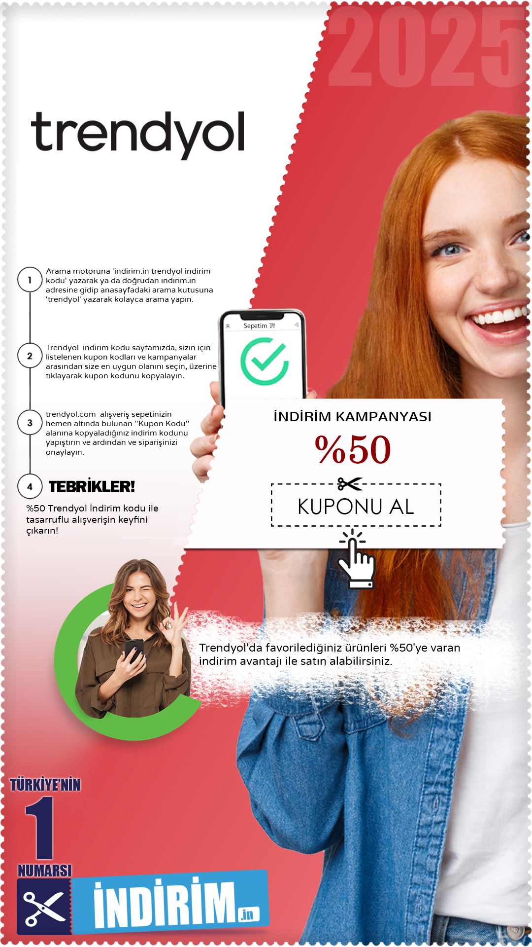 Trendyol %50 Flash İndirim Avantajı