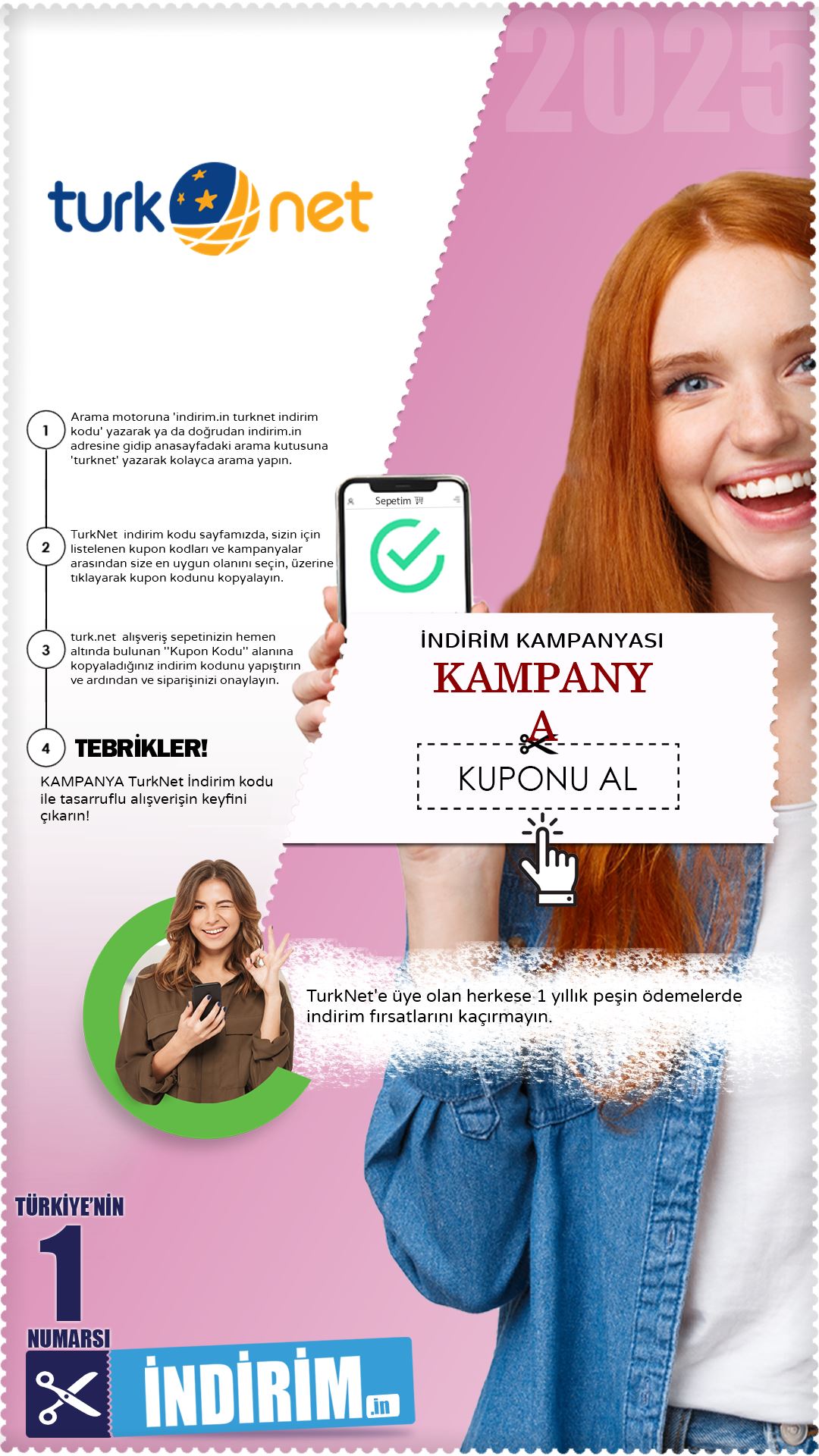 Turknet İndirim Kampanyası