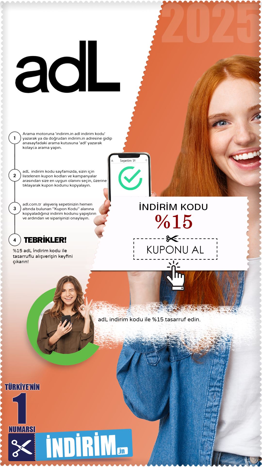 %15 Adl İndirim Kodu