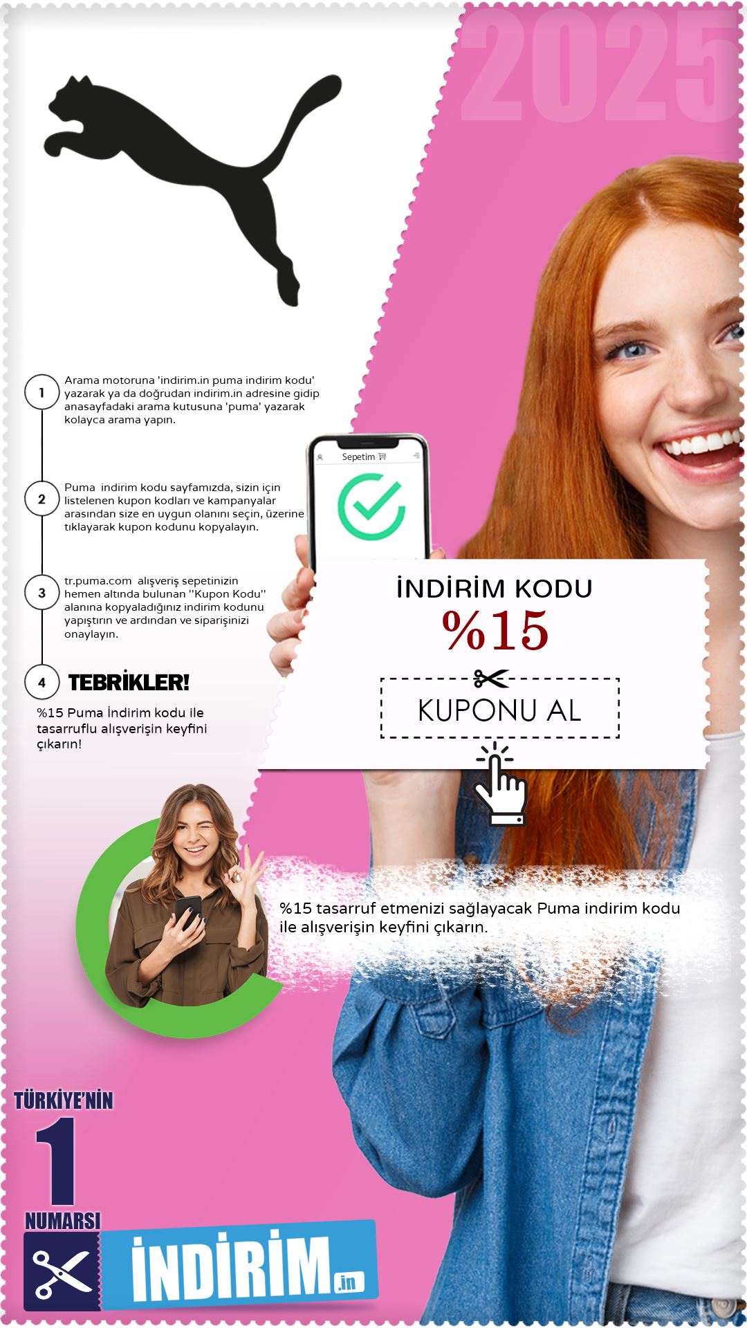 %15 Puma İndirim Kuponu Kodu
