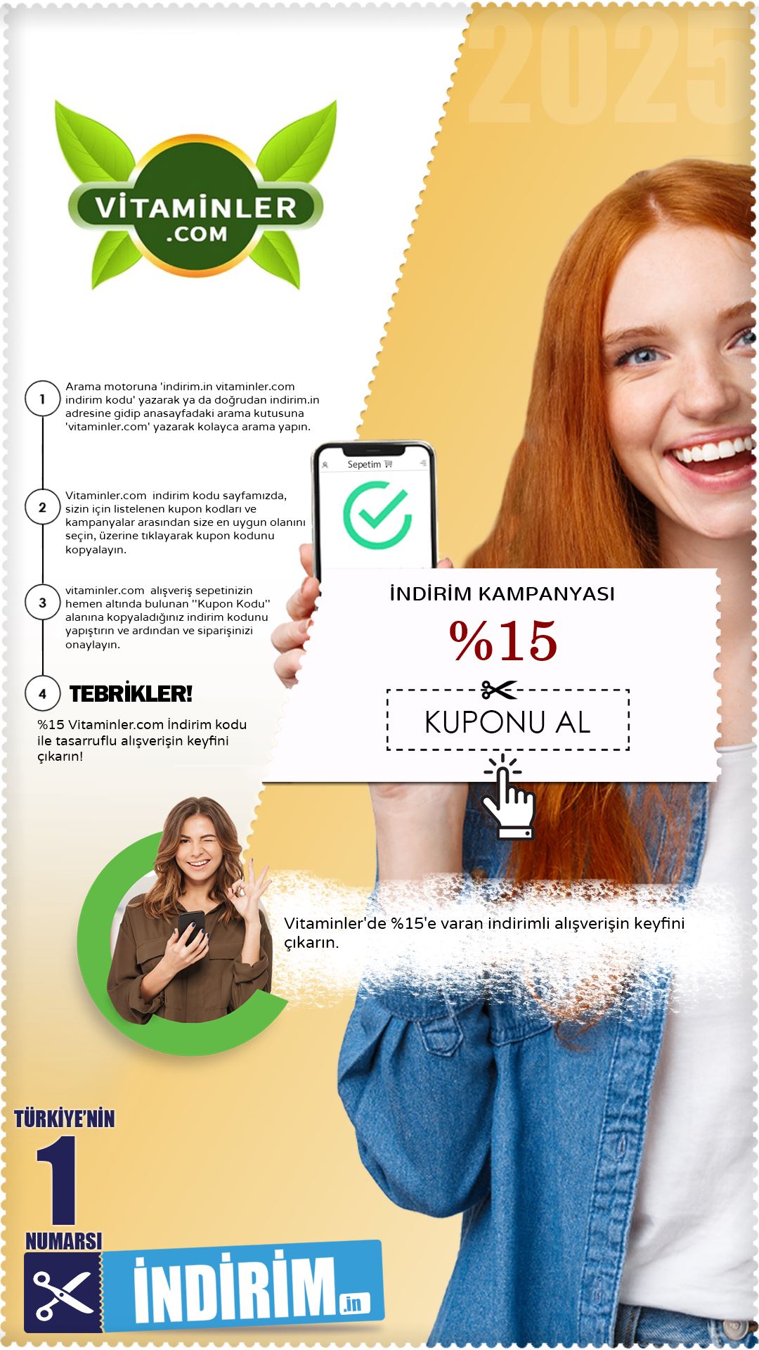 %15'E Varan Vitaminler Kampanyası