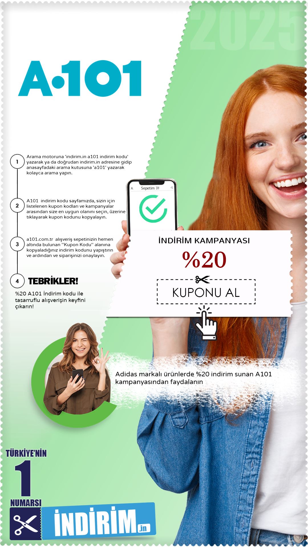 %20 A101 Adidas İndirim Avantajı