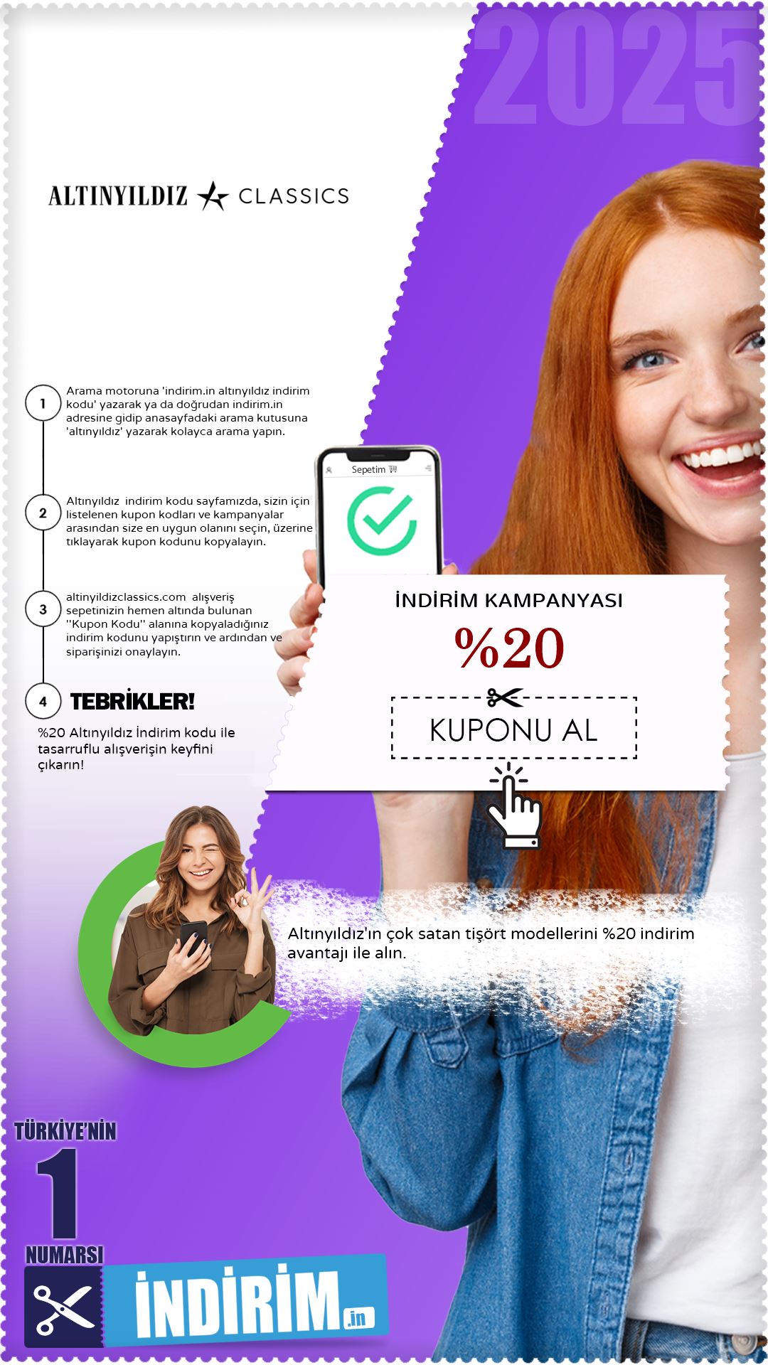 %20 Altınyıldız Tişört İndirim Avantajı