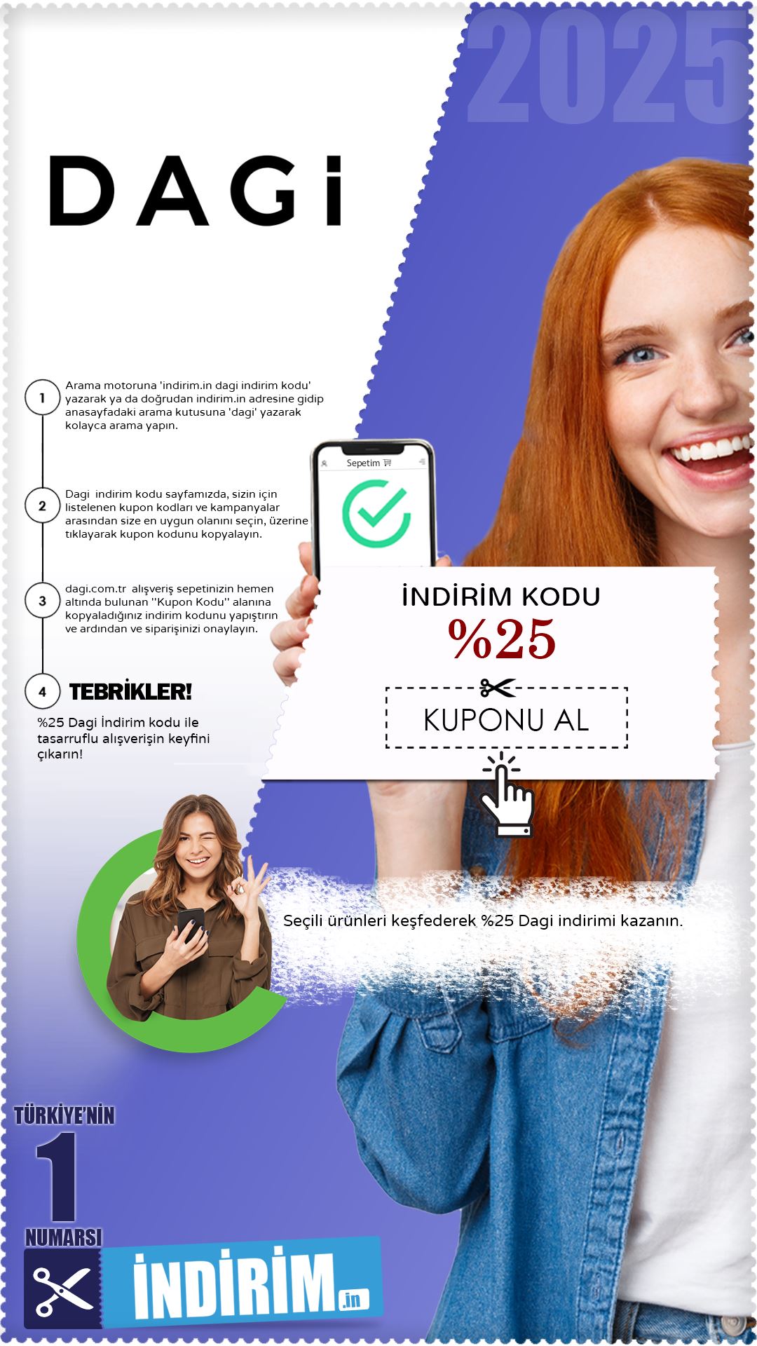 %25 Dagi 2025 İndirim Fırsatı