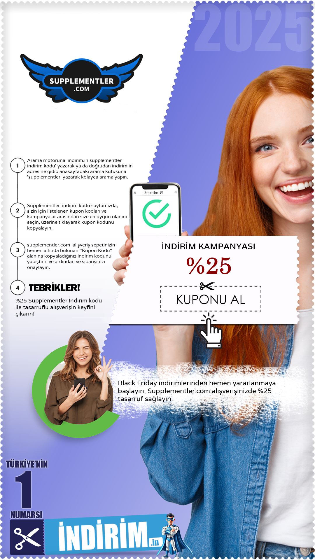 %25 Supplementler.Com Black Friday İndirimi