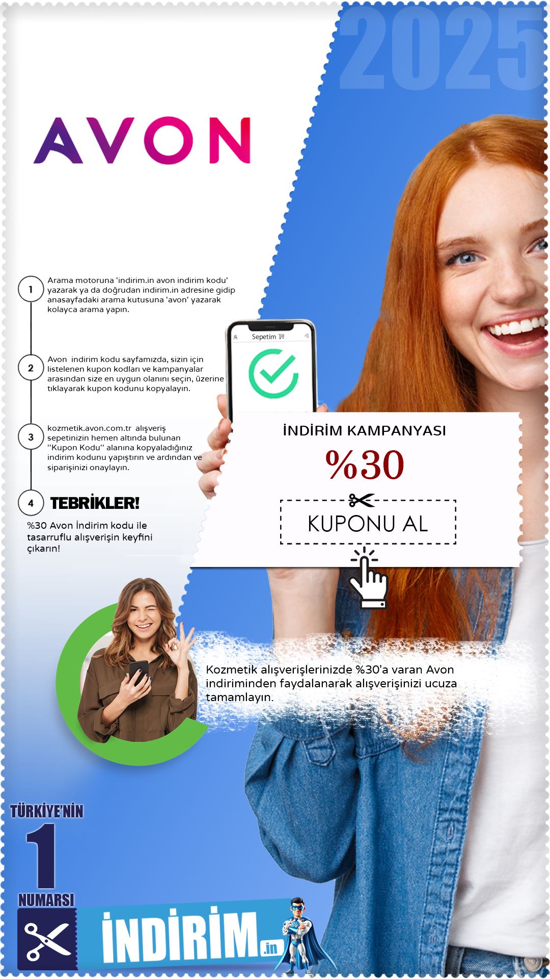 %30'a varan Avon Kozmetik İndirim Fırsatı