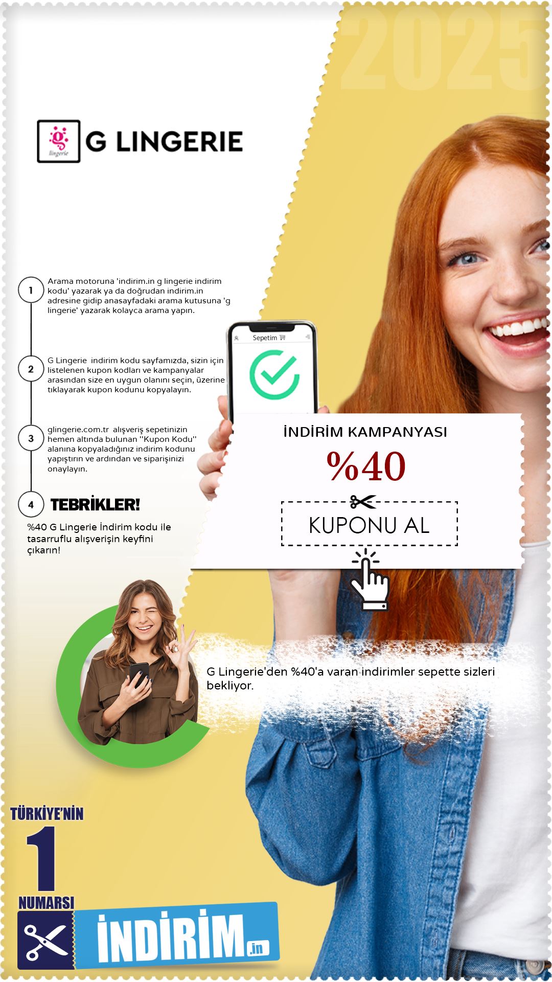%40 G Lingerie İndirim Fırsatı