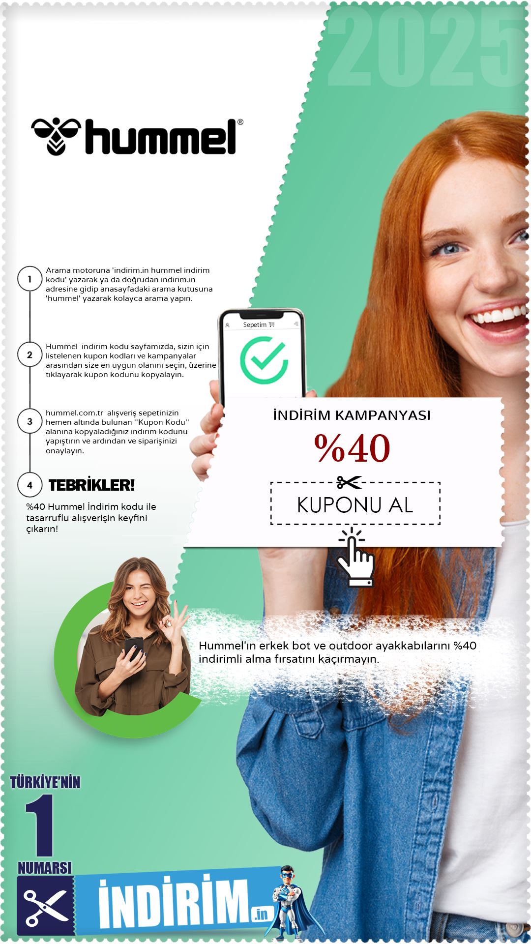 %40 Hummel Outdoor Ayakkabı İndirim Fırsatı