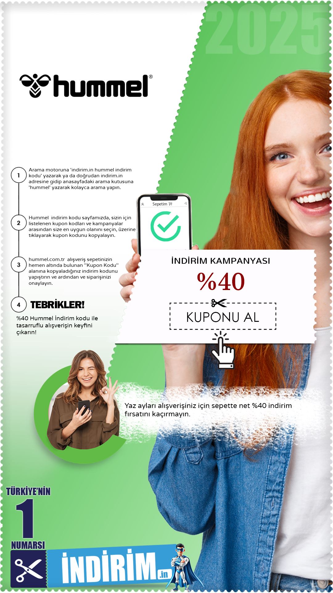 %40 Hummel Yaz İndirimi