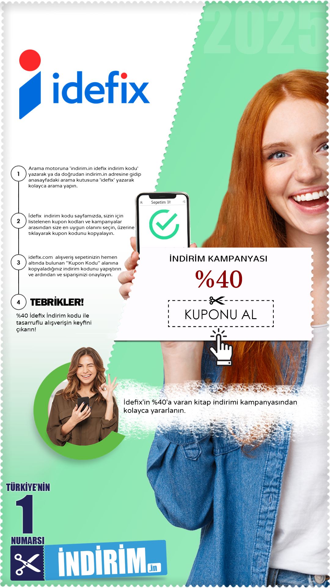 %40'A Varan İdefix İndirim Kampanyası