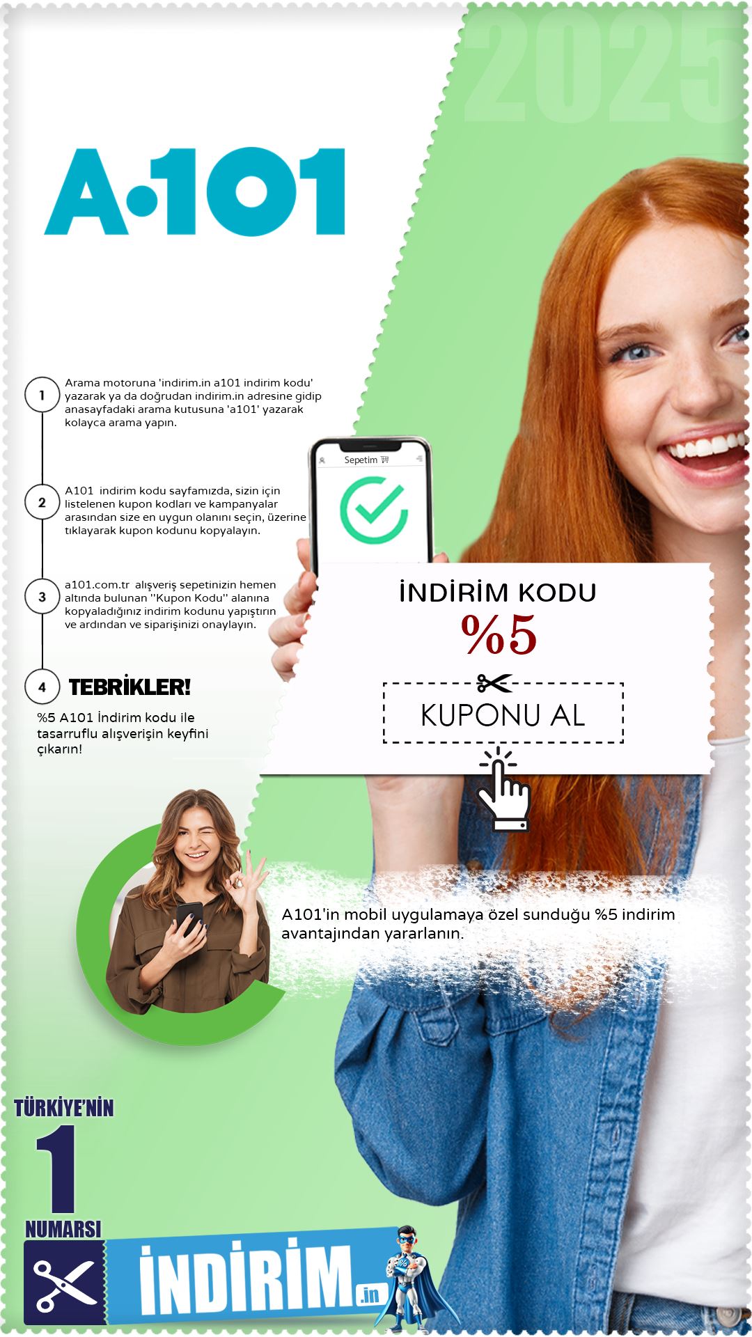 %5 A101 İndirim Kodu