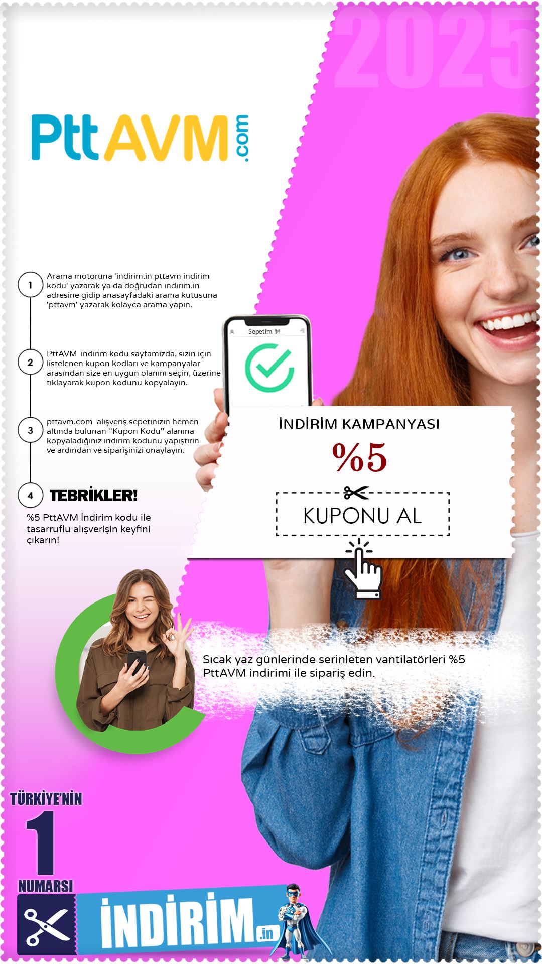 %5 PttAVM vantilatör indirimi