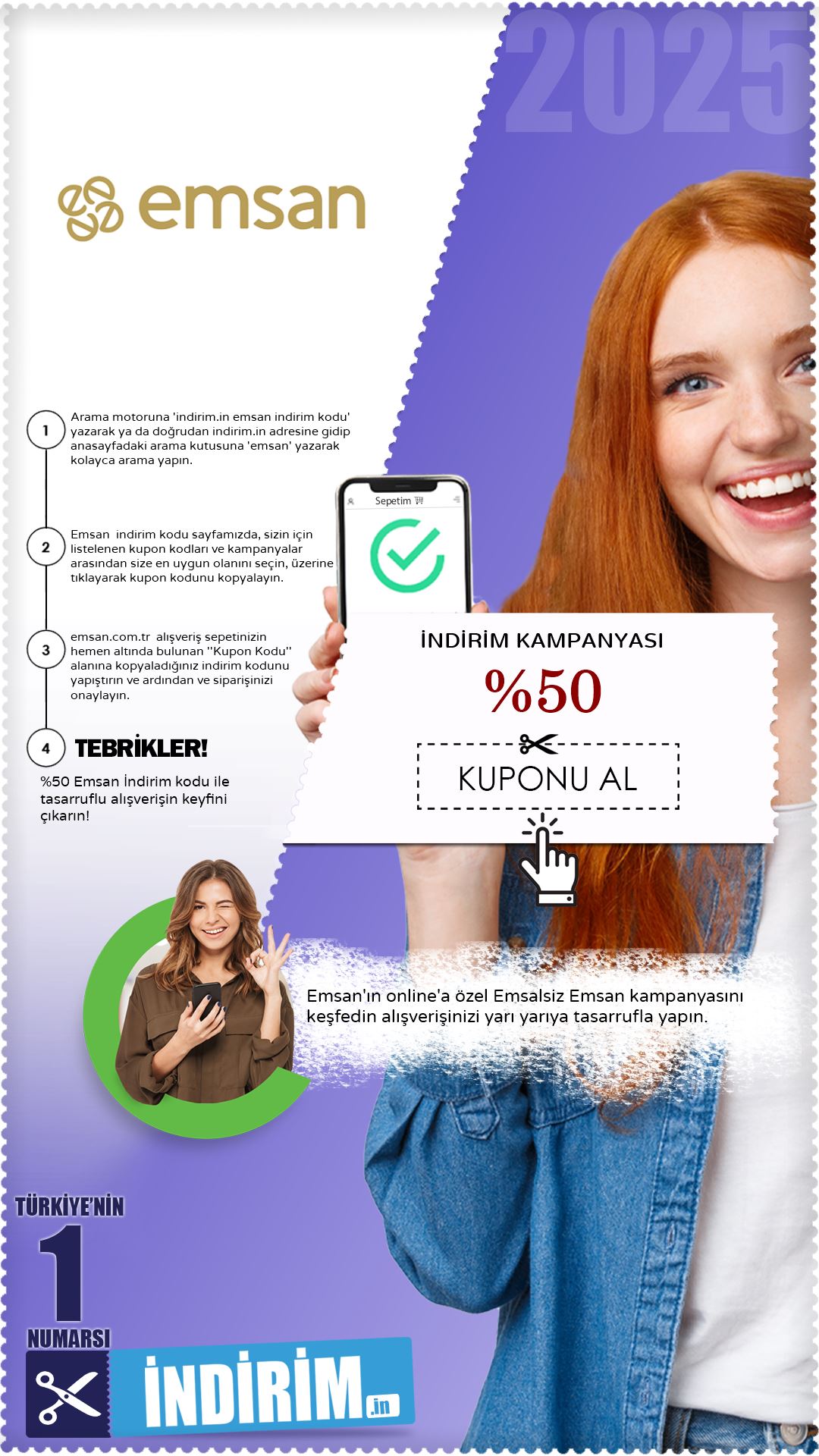 %50 Emsalsiz Emsan Fırsatı