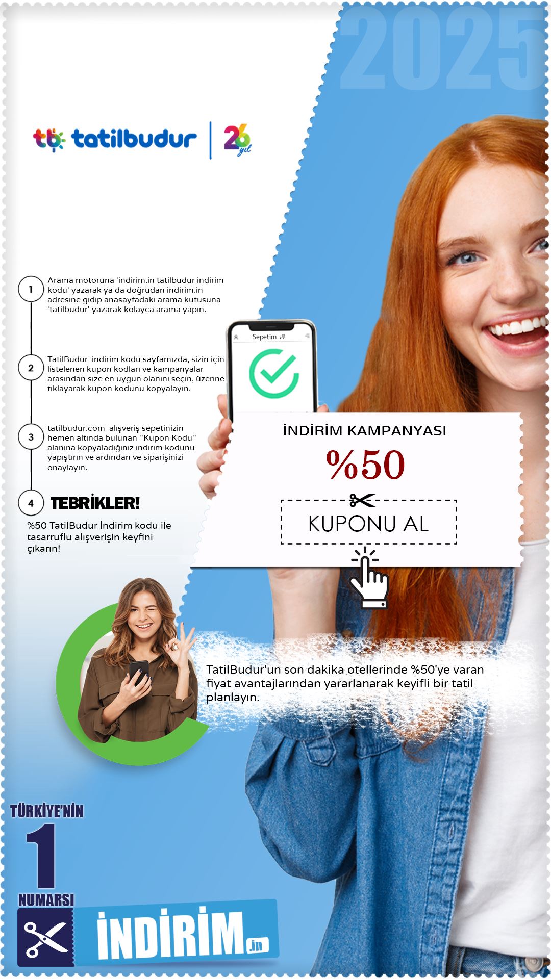 %50 Tatilbudur Son Dakika Fırsatı