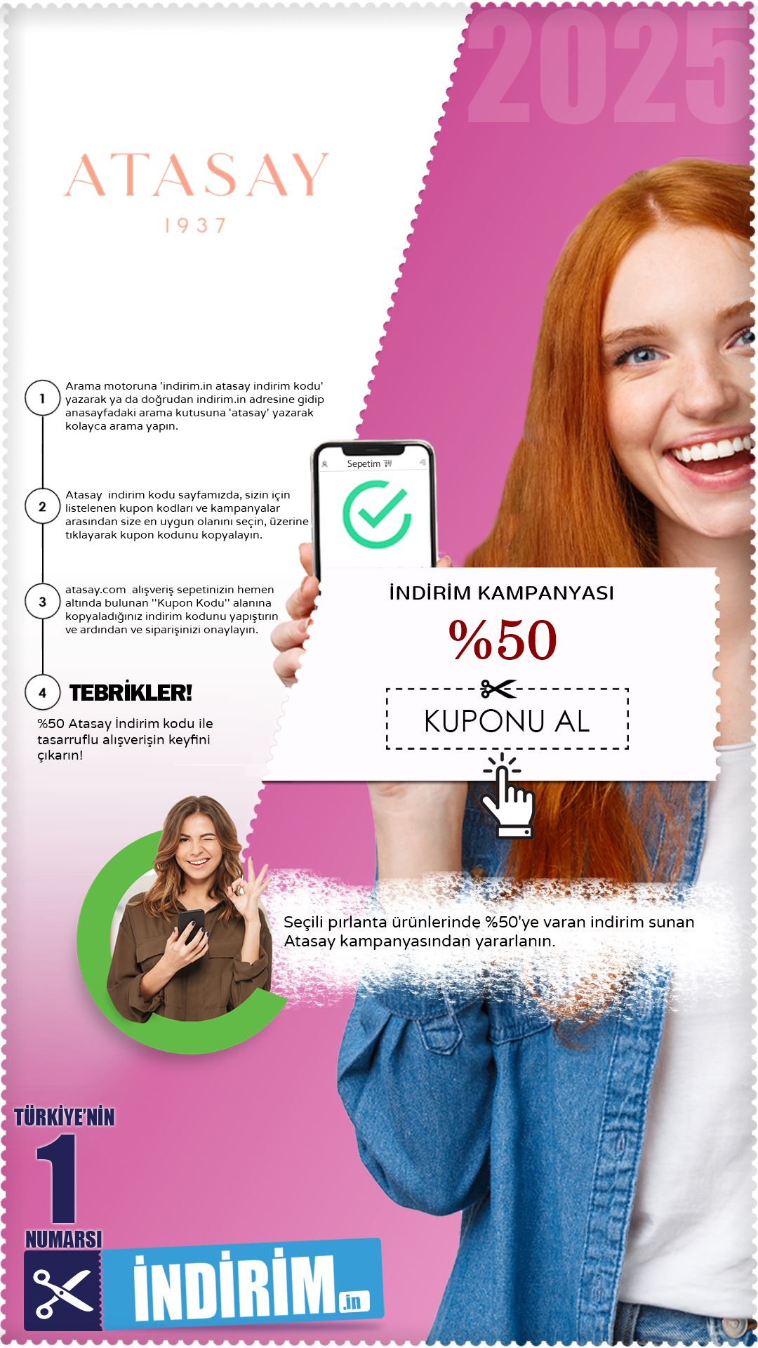 %50'Ye Varan Atasay İndirim Fırsatı