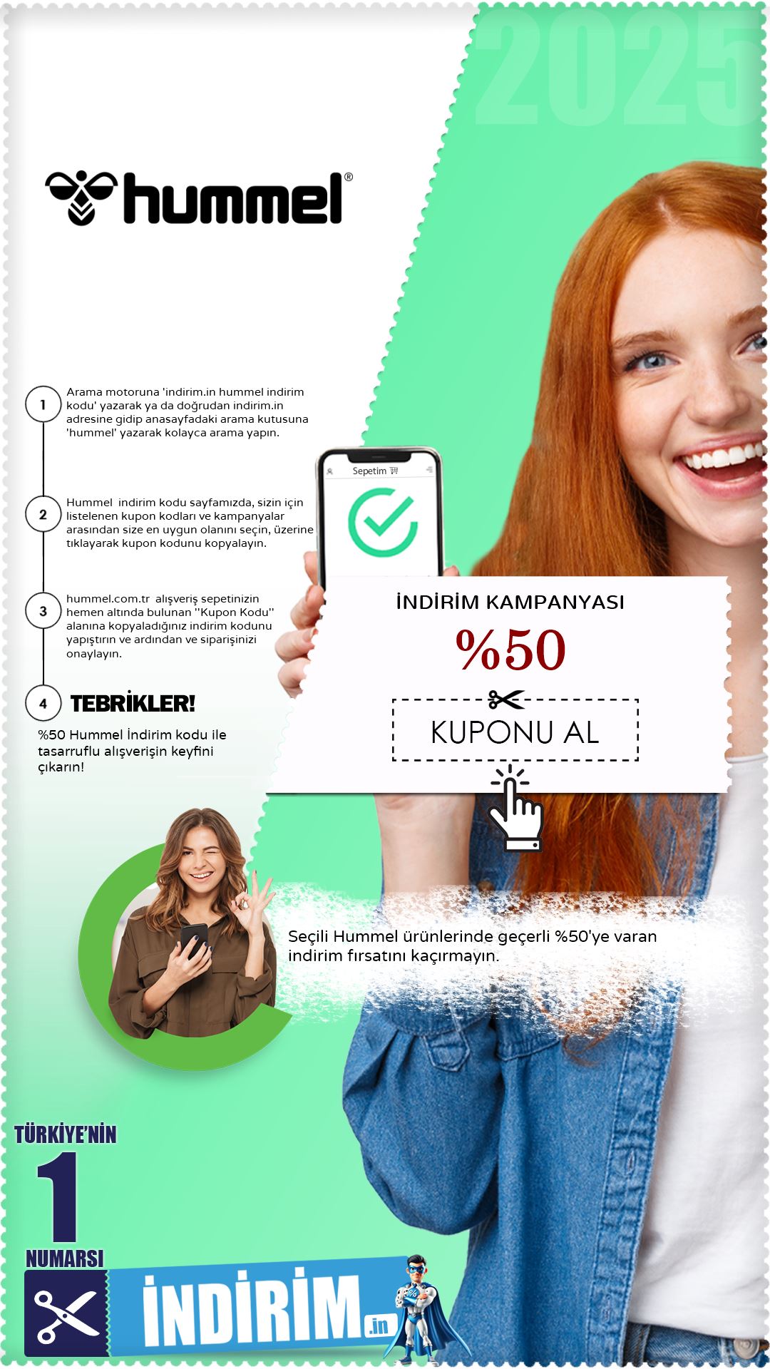 %50'Ye Varan Hummel İndirim Kampanyası