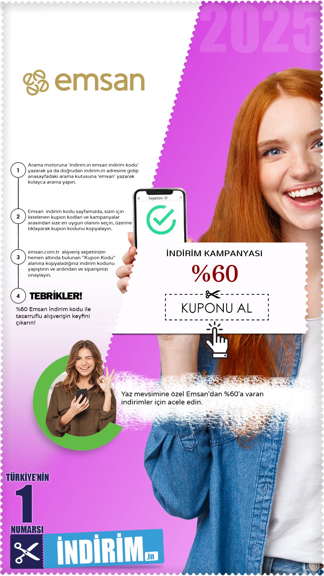 %60 Emsan Yaz Fırsatları