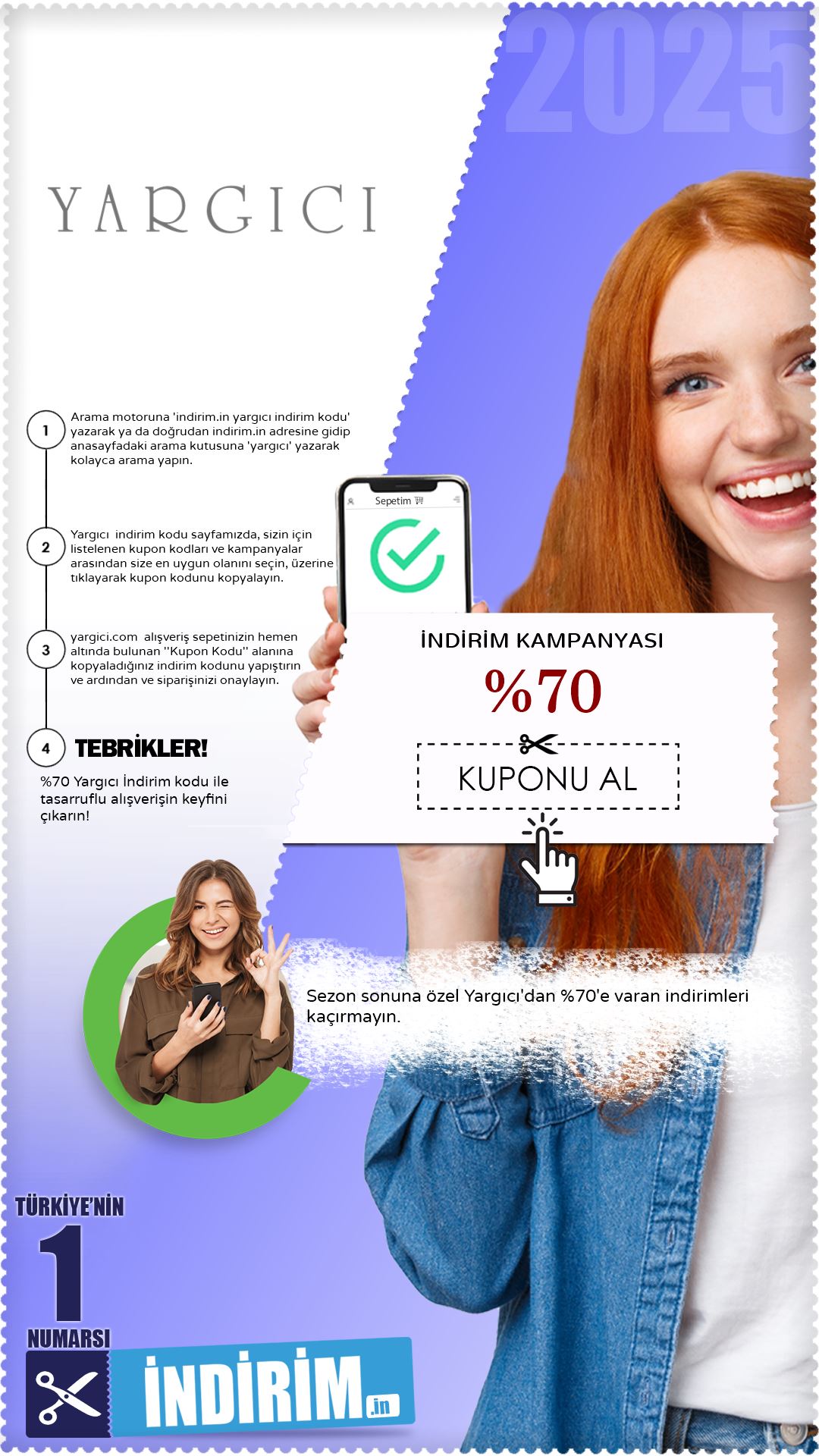 %70 Sezon Sonu Yargıcı İndirim Kampanyası