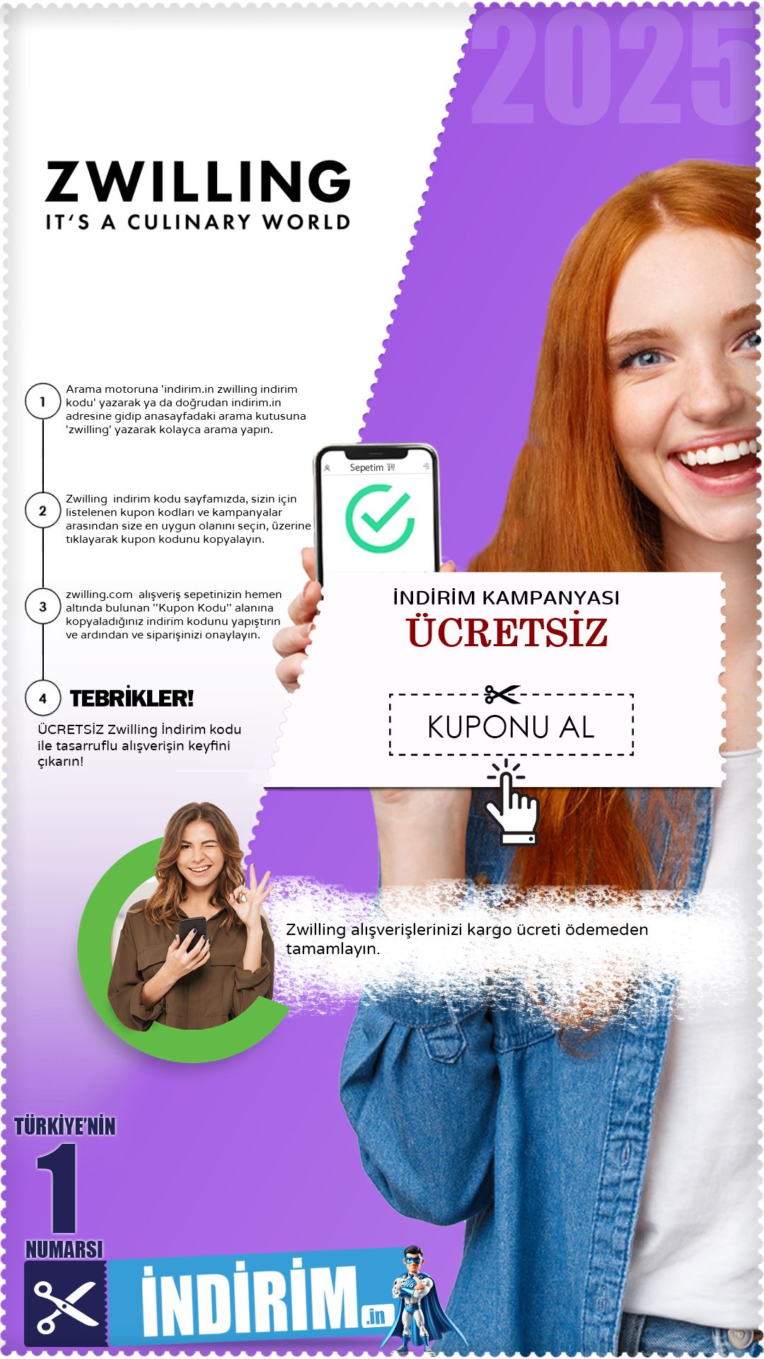 Zwilling Ücretsiz Kargo Kampanyası